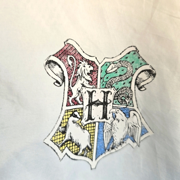 Harry Potter Hogwarts 1/2 Zip Pullover windbreaker jacket Adult Medium - Picture 4 of 11